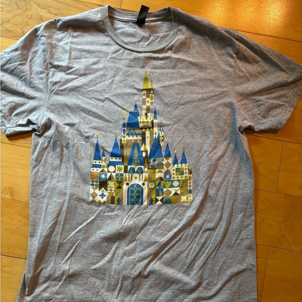 Original design Disney Mary Blair Magic Kingdom Cinderella’s Castle tee - Picture 2 of 5